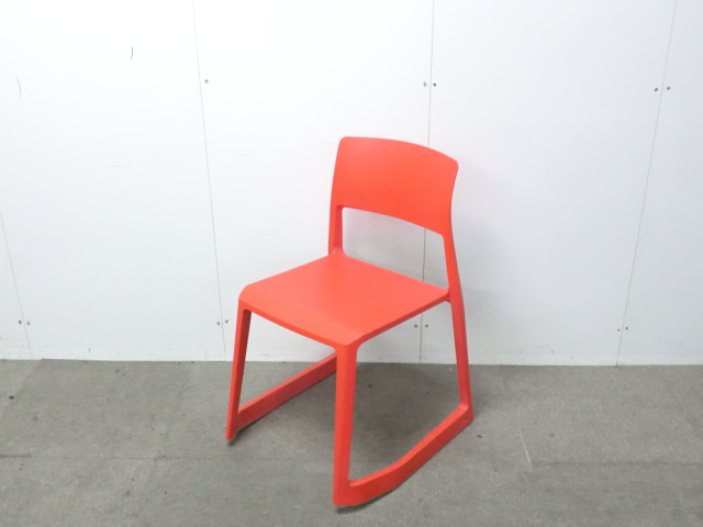 Vitra/TipTonRE/オレンジ/【中古】スタッキング