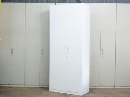 コクヨ / エディア / ホワイト / BWU-S89SAWN　【中古】　両開きキャビネット