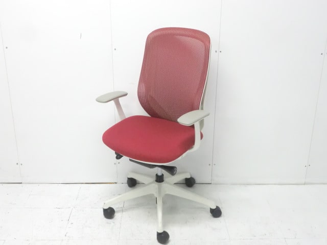 シルフィー ( オカムラ ) レッド / 肘有 / C645XW FMP9/0012825-1