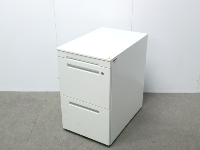 イトーキ/CZR / ホワイト / 【中古】 3段ハイワゴン