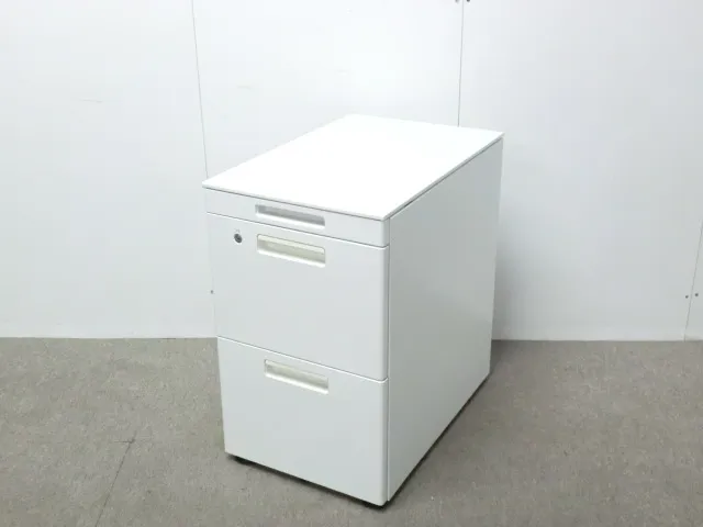 コクヨ / GT / ホワイト / 【中古】 3段ワゴン