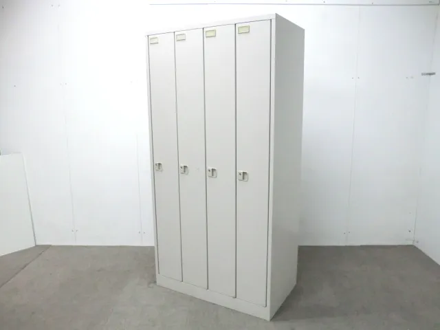 イトーキ / ニューグレー / 【中古】 4人用ロッカー