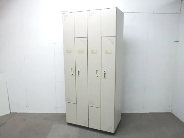 コクヨ / ニューグレー / 【中古】 4人用ロッカー