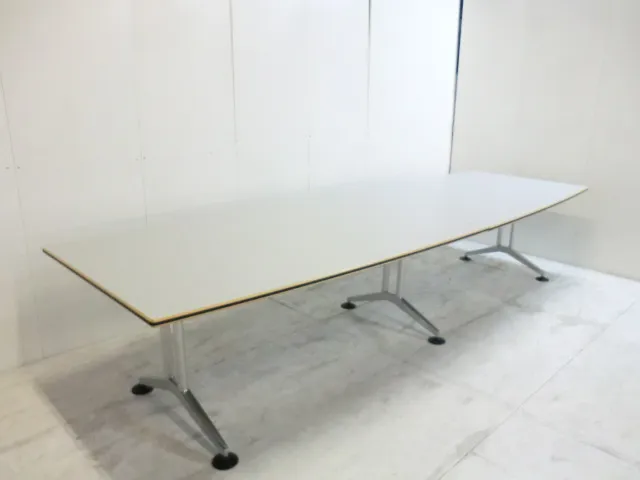 Wilkhahn/ロゴン/ライトグレー/【中古】大会議テーブル
