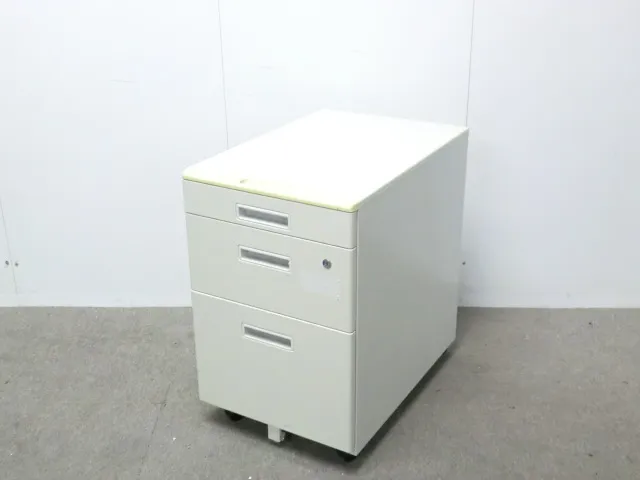 TOYOSTEEL / ホワイト / 【中古】 3段ワゴン