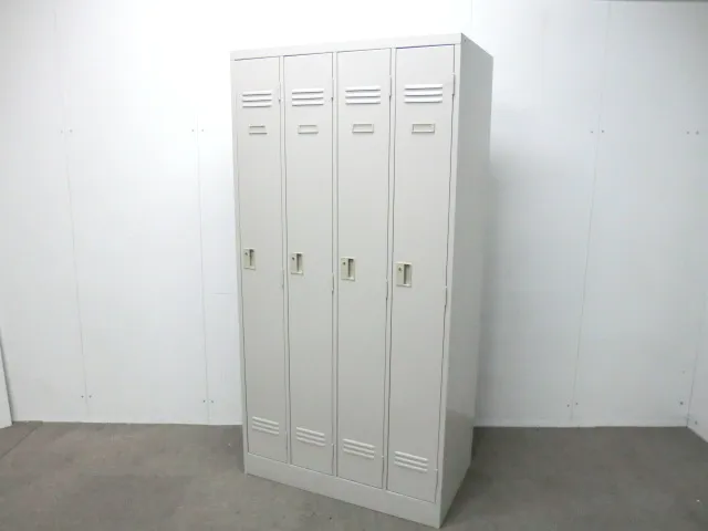イトーキ / ニューグレー / 【中古】 4人用ロッカー