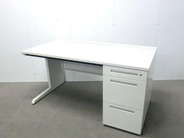 イトーキ / CZR / ホワイト / 【中古】 片袖デスク