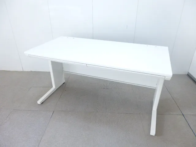 TOYO/ホワイト/平デスク/【中古】