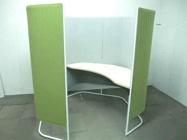 コクヨ/ インフレーム / SN-THX16BMV5GN38NN 【中古】 ブースデスク