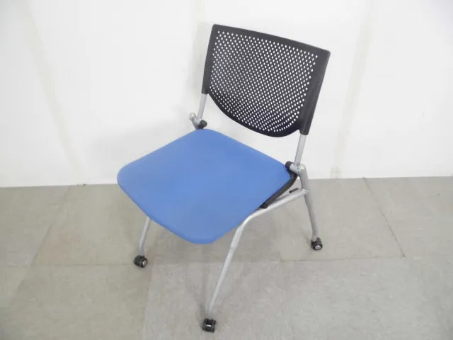 プロスタック / オカムラ / ブルー / カートチェア