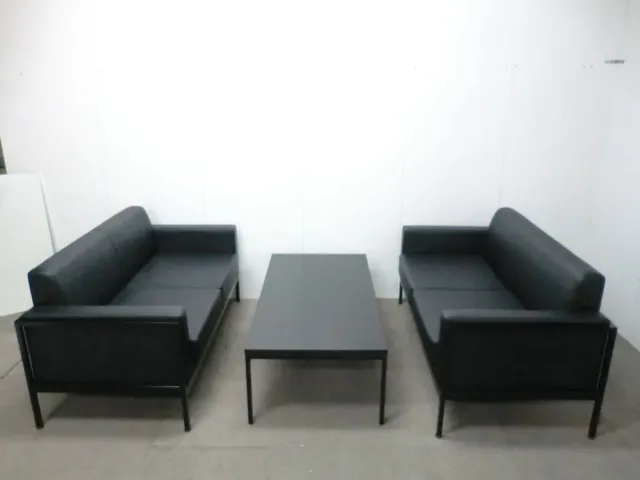 SOGOKAGU / ブラック / 【中古】 応接3点セット