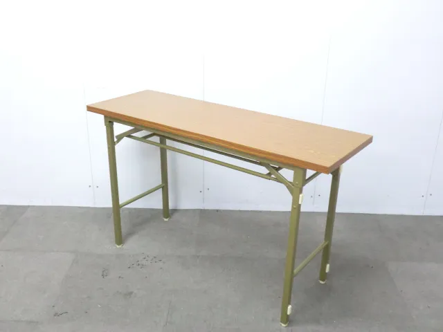 折り畳みテーブル / 木目調 / 【中古】