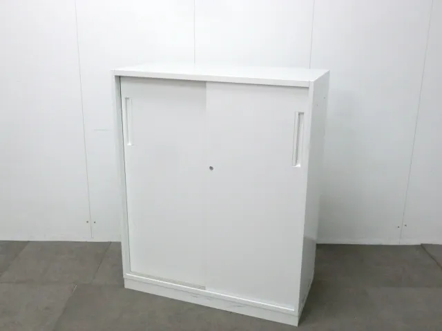 ウチダ / HS / ホワイト / 【中古】 引違い書庫