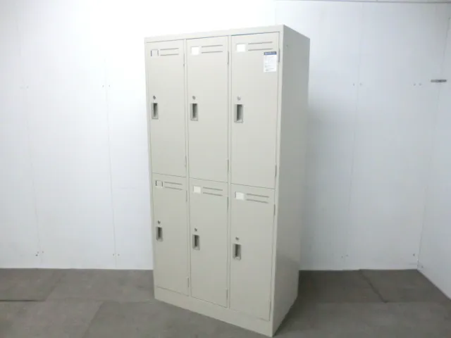 コクヨ/LK / ニューグレー / 【中古】 6人用ロッカー