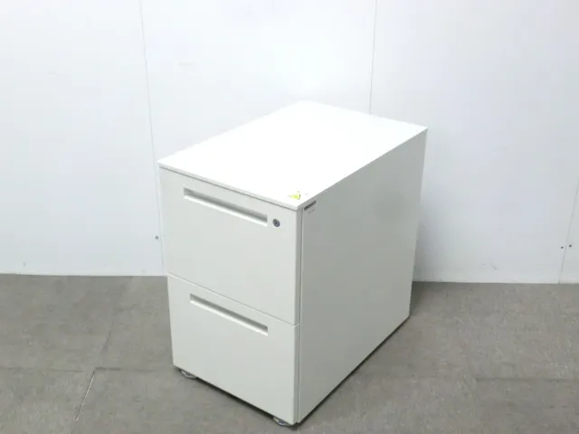 イトーキ/ CZ-R / ホワイト / 【中古】 2段ワゴン