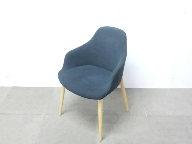 相合家具/ケイク2/グリーン/ 【中古】 ミーティングチェア