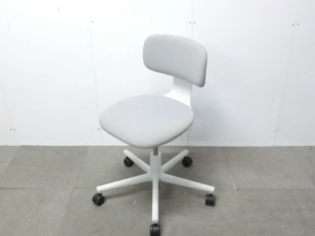 Vitra/ルーキー/ライトグレー/【中古】OAチェア肘無し