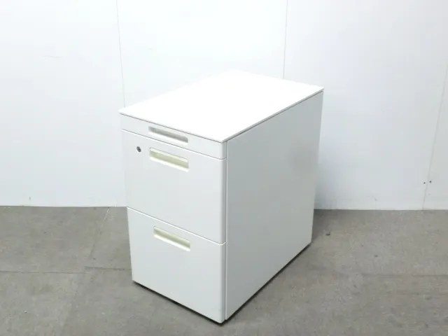 コクヨ / ホワイト / 【中古】 3段ハイワゴン